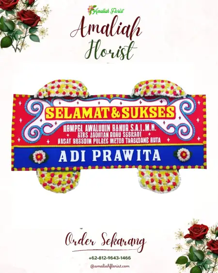 Papan Bunga Ucapan Selamat Bajing Kulon